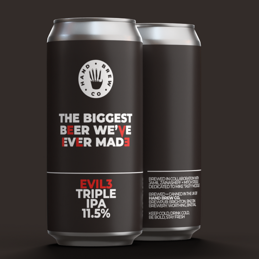 Evil 3 Triple IPA 11.5% - Available from 3rd April