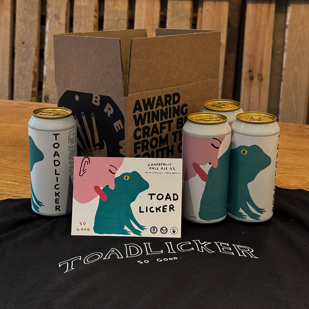 David Shrigley's Toadlicker & T Shirt Gift Box