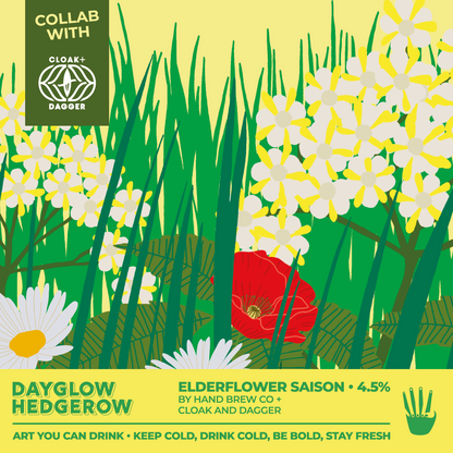 Dayglow Hedgerow Elderflower Saison 4.5%
