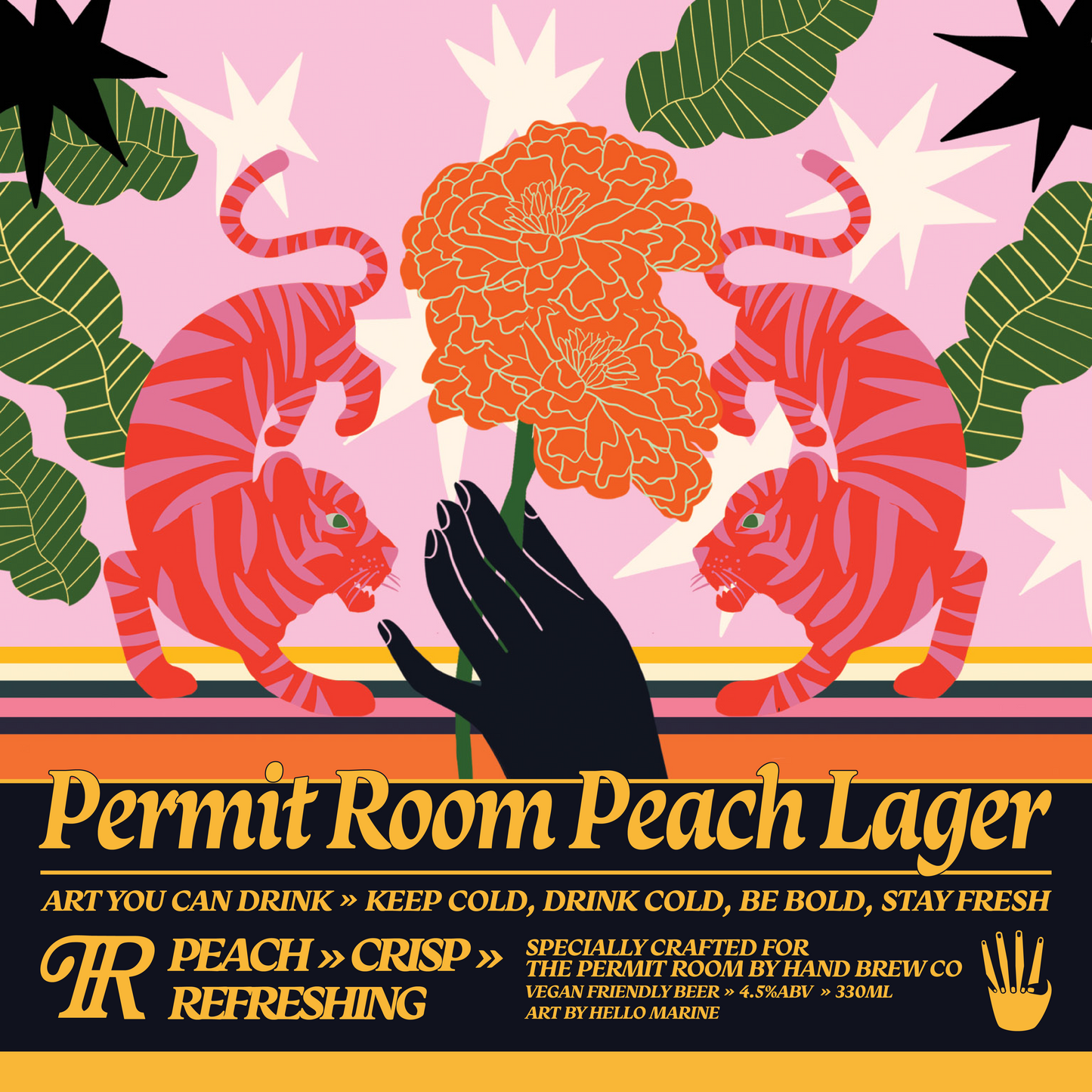Permit Room Peach Lager 4.5%