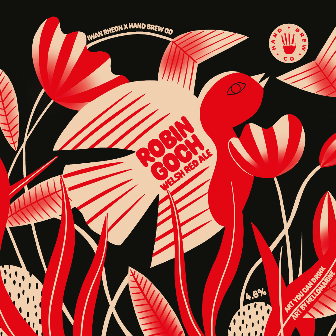 Robin Goch Welsh Red Ale 4.6%